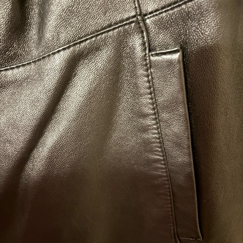 Black Leather Jacket - Picture 5 of 6